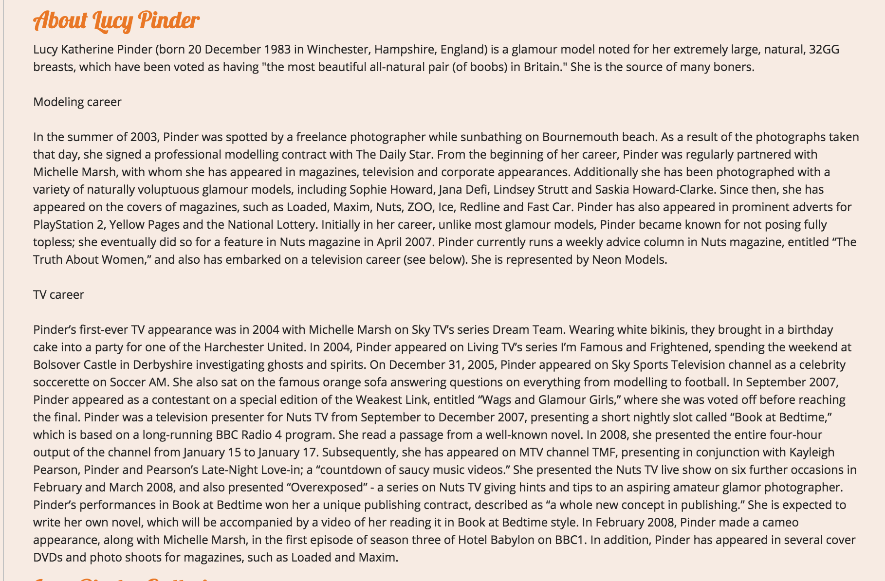 Babepedia Wiki